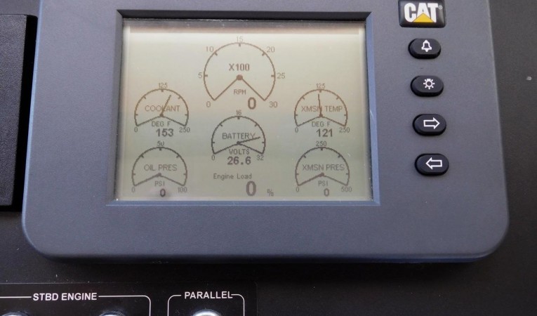 59 Grand Banks Engines Display