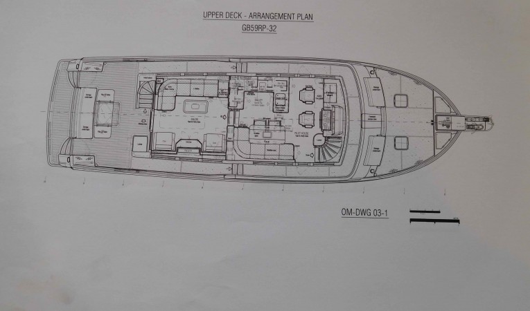 59 Grand Banks Main Deck Layout