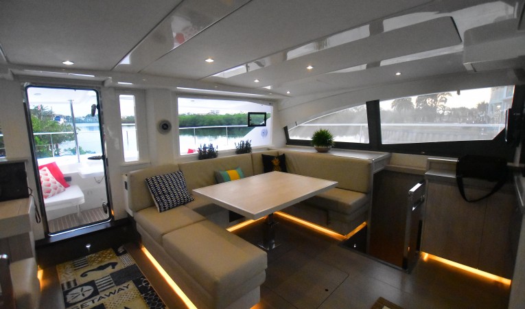 51 Leopard View from the salon entry