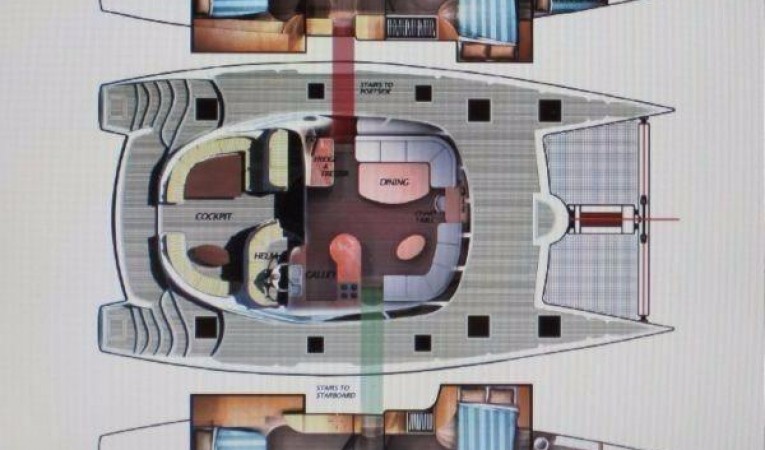 50 Prout International Interior Layout