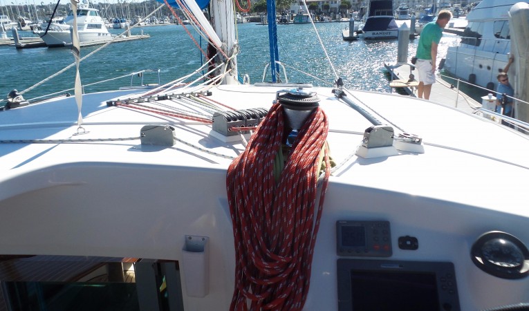 50 Prout International Upper deck view