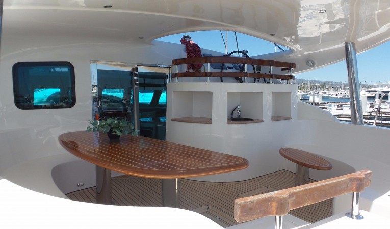 50 Prout International Cockpit