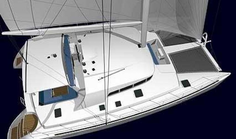 44 Lagoon Manufacturer Provided Image: Deck