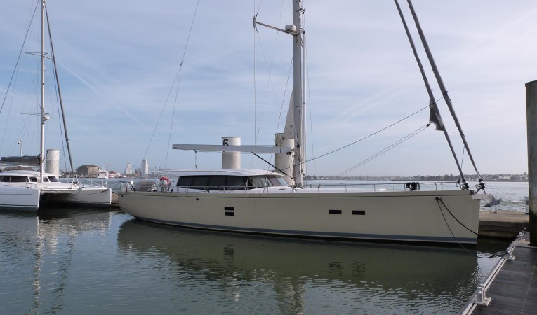 62 Moody Docked