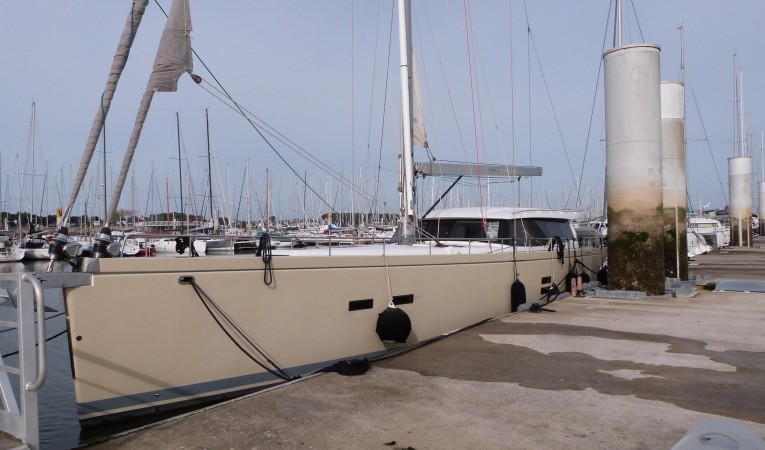 62 Moody Docked
