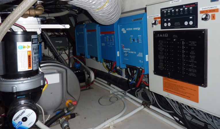 62 Moody Engine Room