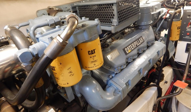 41 Tiara Port Engine