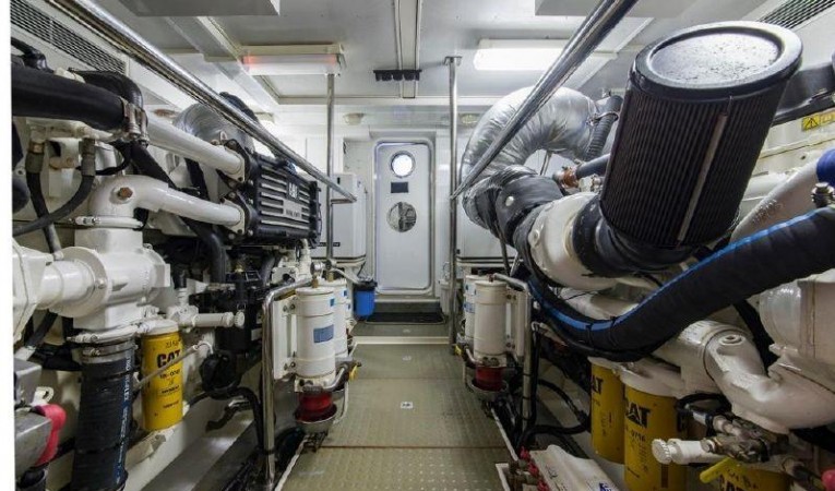 66 Offshore Engine Room Aft