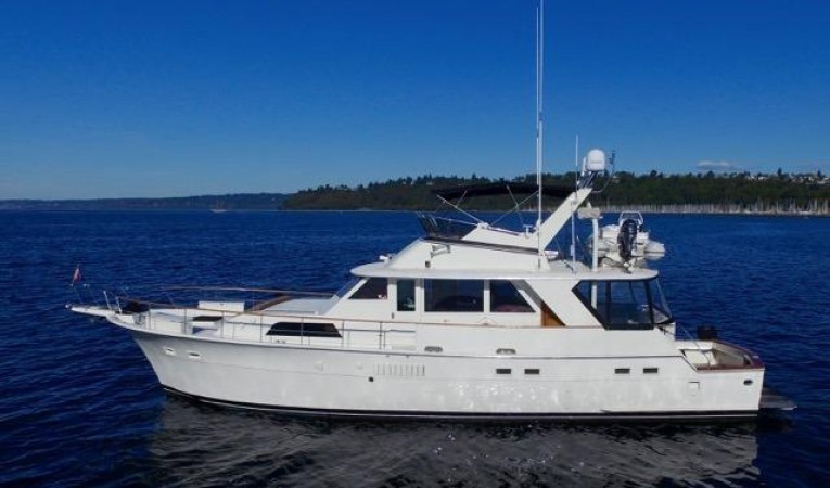 58 Hatteras Port Side