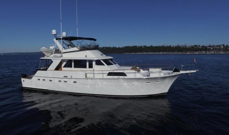 58 Hatteras Starboard side