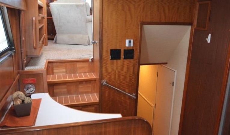 58 Hatteras Looking aft