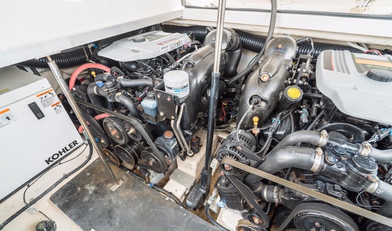 31 Chaparral Starboard Engine