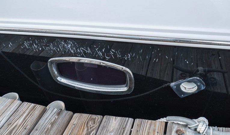 31 Chaparral Port Side Scuffs