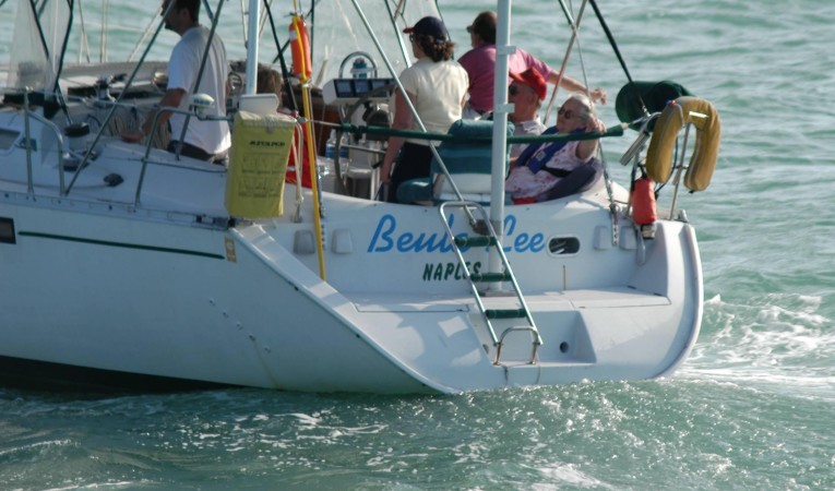 43 Beneteau Transom under sail