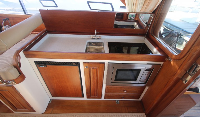 42 Vicem galley aft on starboard