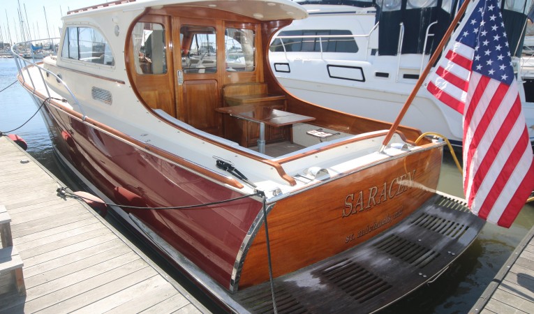 42 Vicem port transom view