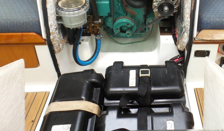 39 Farr Engine and Batteries