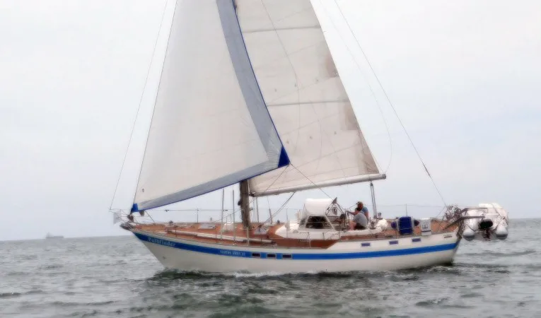 43 Nautor Swan Under sail