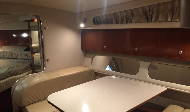 34 Sea Ray Dinette w/ Hi Low Table