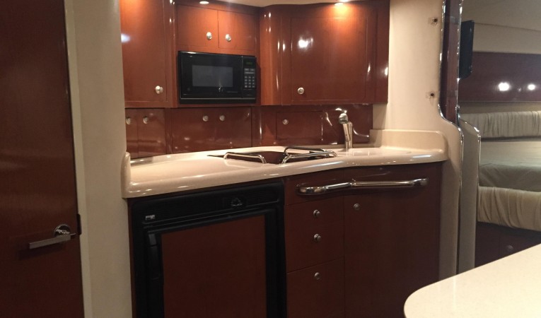 34 Sea Ray Galley w/new Norcold Refrigerator