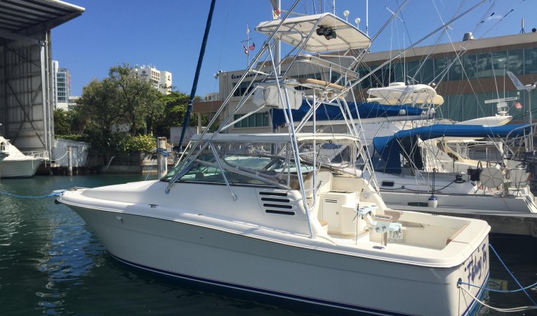 34 Sea Ray Port Side View