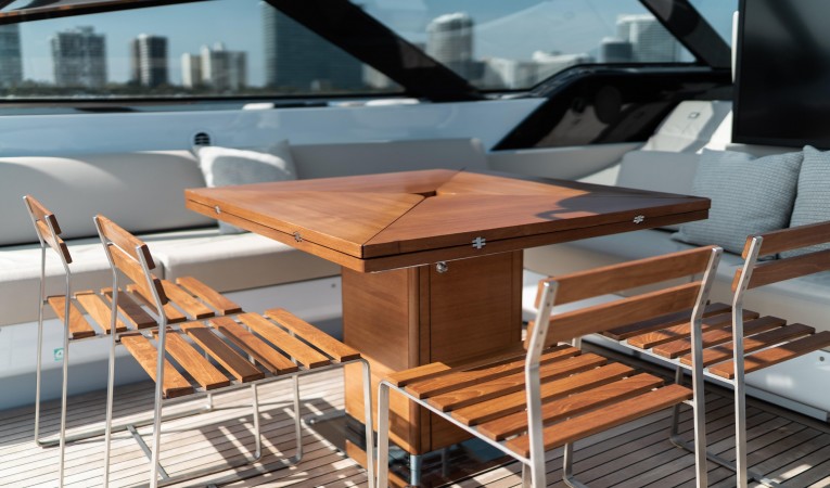 88 Riva Teak Table
