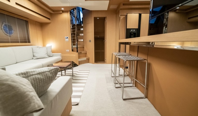 88 Riva Salon Facing Aft