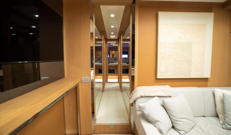 88 Riva Companionway Forward