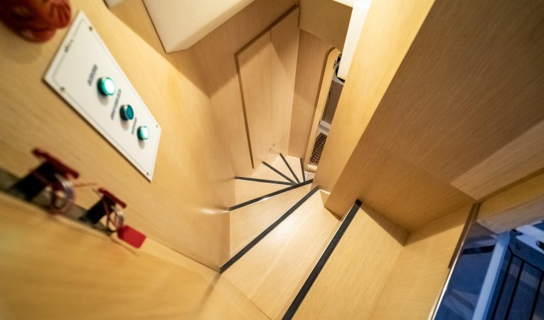 88 Riva Stairs to Crew Quarters