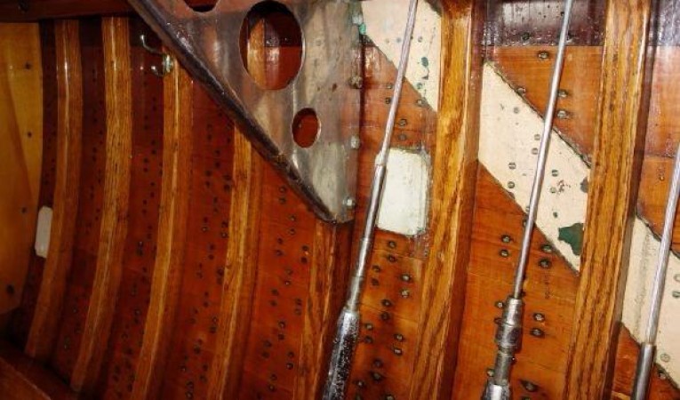 49 POTTER DESIGN Reinforcement at Chainplates