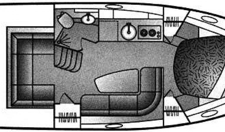 36 Trojan Interior Layout