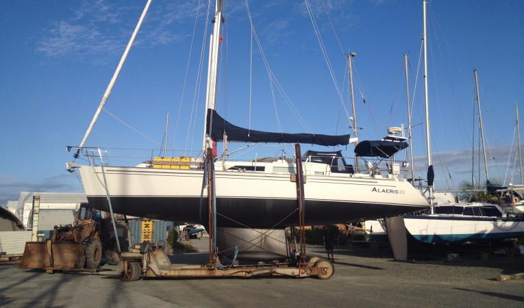 46 Outbound On the hard