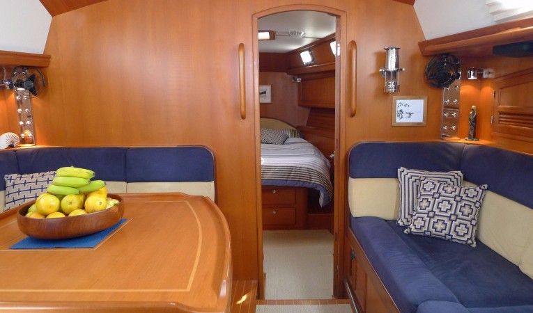 46 Outbound Large dining table & seating