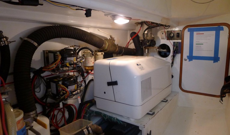 46 Outbound Tool room, generator, steering access