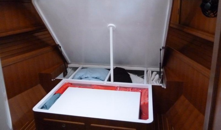 46 Outbound Master berth storage access