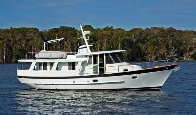 50 Hyatt Starboard Side underway