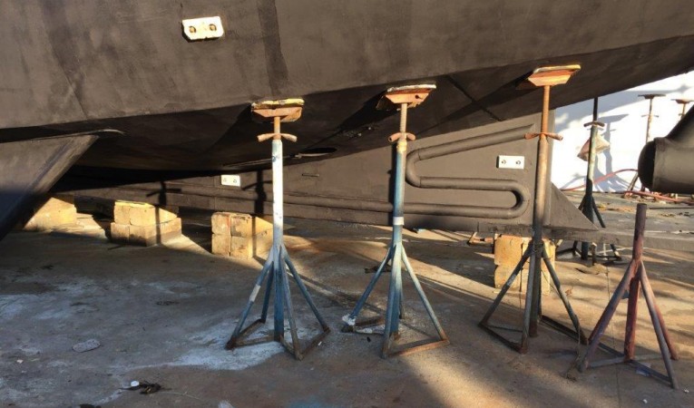 63 Cape Horn Keel cooler