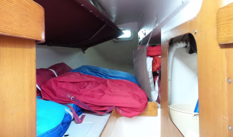 37 Express Starboard quarter berth