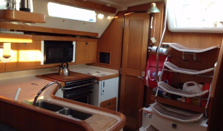 40 Catalina View of the galley