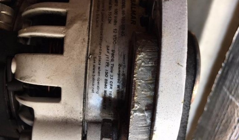 40 Catalina Alternator upgrade