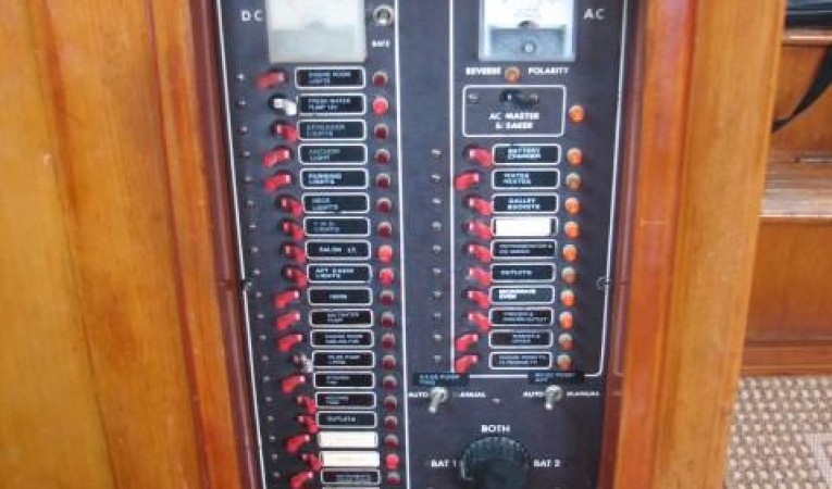 52 Sea Ranger Salon Electrical Panel
