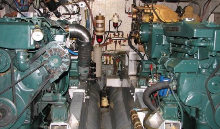 52 Sea Ranger Engine Room