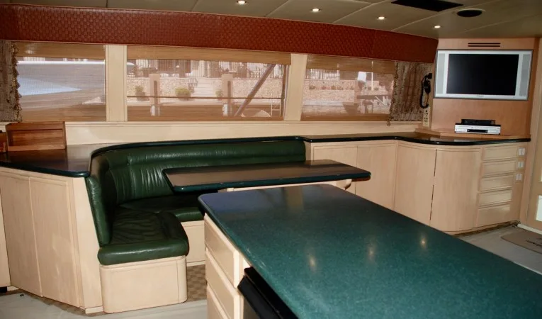 60 Bertram Salon Side View