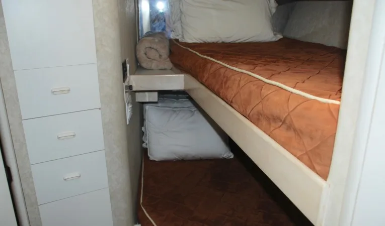 60 Bertram Guest Stateroom Starboard Side