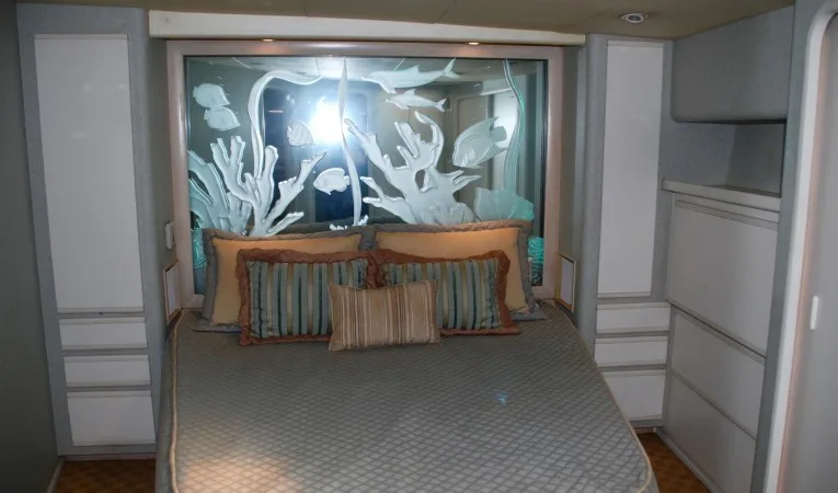 60 Bertram Master Stateroom Mid Portside