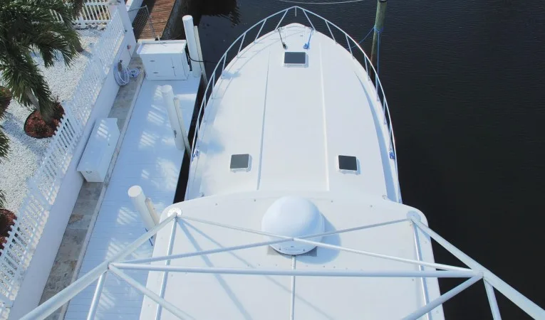 60 Bertram Fore Deck Tower View
