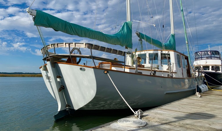 48 Covey Island Aft view