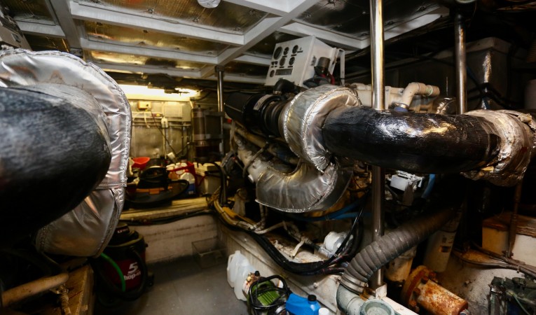 57 President Engine Room