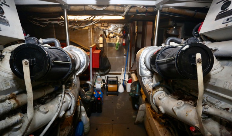 57 President Engine Room