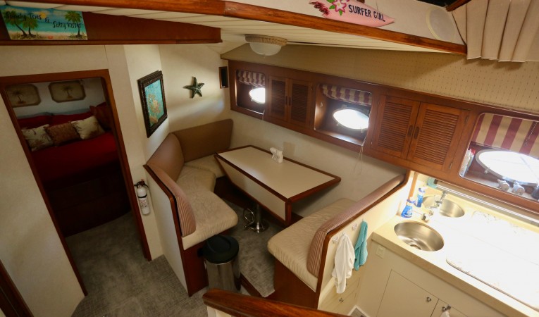 57 President Lower Galley and Dinette